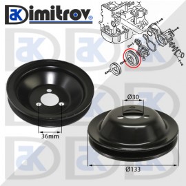 Шайба водна помпа Audi 80 100 Seat Toledo Volkswagen Golf Passat